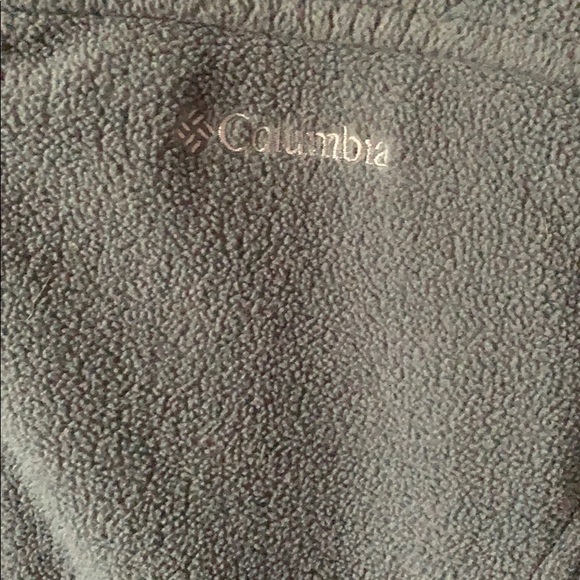 Grey Columbia zip up fleece jacket - Picture 2 of 4